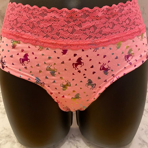 New Victoria's Secret Hiphugger Hipster All Over Lace Panty Box Lot Of 7 - Picture 11 of 16